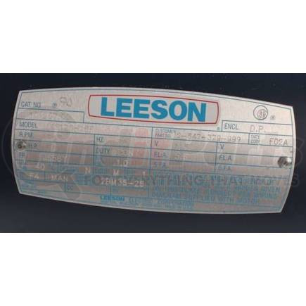 Leeson Motors M4S17DH16F ELECT MOTOR