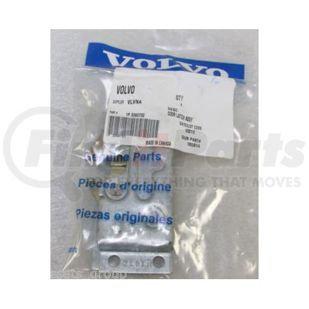 Volvo 3080752 Cab Door Latch - Left, Catch Mechanism, for Volvo Truck