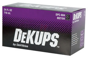 DeVilbiss DPC606 DeKups ® Reusable Sleeve/Lid 24 oz., 2 Pack