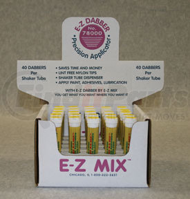 E-Z Mix 78000-E E-Z Dabber Bottle with 40 Dabbers