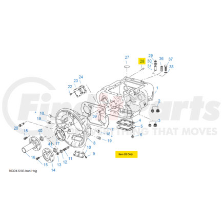 Fuller 14334 DOWEL PIN