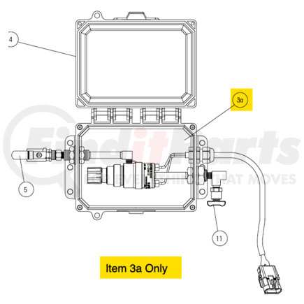 Hendrickson VS-29865-100 Tire Inflation System - CP Tire Inflation Controller with Delphi Connector