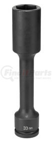 Grey Pneumatic 3433MDL 3/4" Drive x 33mm Extra-Long Budd Impact Socket