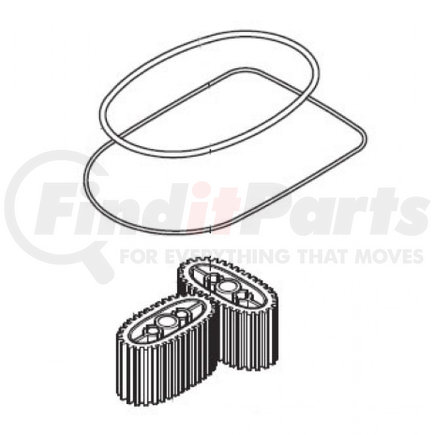 Alemite 393772-9 KIT, OVAL GEAR