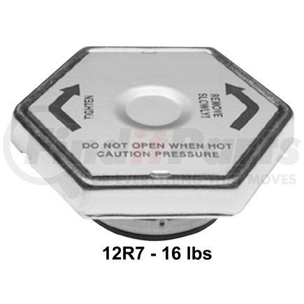 ACDelco 12R7 16 P.S.I. Radiator Cap