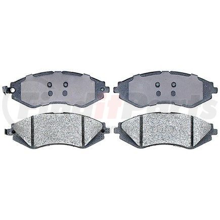 ACDelco 14D1035CH Ceramic Front Disc Brake Pad Set