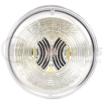 Truck-Lite 30200C3 30 Series Utility Light - Incandescent, 1 Bulb, Round Clear Lens, 12V, Grommet Mount