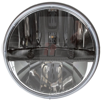 Truck-Lite 27270C3 Complex Reflector - 7" Round LED, 2 Diodes Headlight, Polycarbonate Lens, E-Coat Aluminum, 12-24V, Bulk