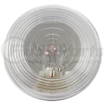 Truck-Lite 40204-3 40 Series Back Up Light - Incandescent, Clear Lens, 1 Bulb, Round Lens Shape, Grommet Mount, 12v