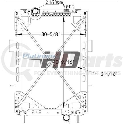 PLATINUM HD HDC010492PAF - 2008-2016 Kenworth T660, T880, W900 Plastic ...
