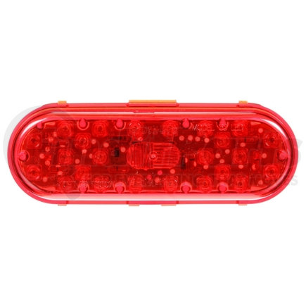 TRUCK-LITE 60250R - 60 series brake / tail / turn signal light - led, fit 'n forget s.s. connection, 12v | led mdl 60 s/t/t lamp | brake / tail / turn signal light