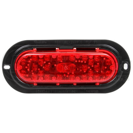 TRUCK-LITE 60256R - 60 series brake / tail / turn signal light - led, fit 'n forget s.s. connection, 12v | brake / tail / turn signal light