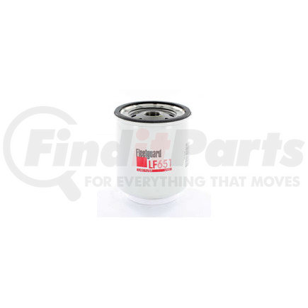 Fleetguard LF651 Engine Oil Filter - 4.15 in. Height, 3.67 in. (Largest OD), AC PF25