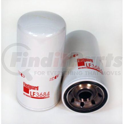 Fleetguard LF3684 Engine Oil Filter - 9.81 in. Height, 4.57 in. (Largest OD), Spin-On, Nissan 15201Z9009