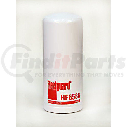 FLEETGUARD HF6586 Hydraulic Filter - 11.59 in. Height, 4.72 in. OD (Largest), Spin-On