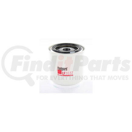 Fleetguard LF3537 Engine Oil Filter - 3.19 in. Height, 3.17 in. (Largest OD), Mitsubishi MD135737