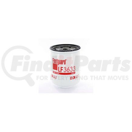 Fleetguard LF3633 Engine Oil Filter - 5.12 in. Height, 4.24 in. (Largest OD), Donaldson P551264