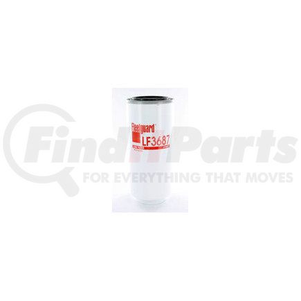 Fleetguard LF3687 Engine Oil Filter - 8.31 in. Height, 3.68 in. (Largest OD)