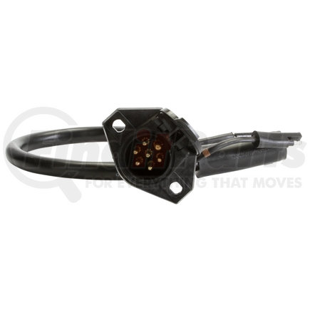TRUCK-LITE 88896 - 88 series main cable harness - 3 plug, 27 in., w/ 2 position .180 bullet terminal breakout, 10, 8, 20 gauge, female 7 pole plug, 2 position .180 bullet, female 7 pole plug | 88 series, 3 plug, 27 in. main cable harness | primary wire