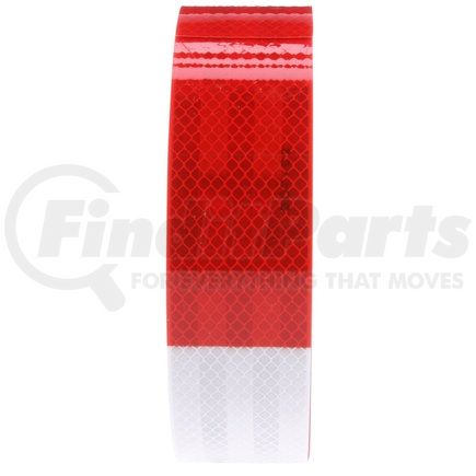 Truck-Lite 981013 Reflective Tape - Red/White, 2 in. x 150 ft.