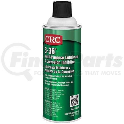 CRC IND 03005 - crc 3-36 multi-purpose lubricant & corrosion inhibitor - 16 oz aerosol can - - pkg qty 12