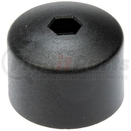 Dorman 611-644 Black Wheel Nut Cover, Push Type