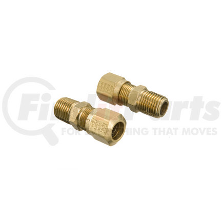 Weatherhead 1468X10 Hydraulics Adapter - Air Brake Male Connector For Nylon Tube - Male Pipe