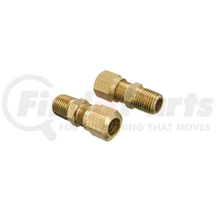 Weatherhead 1468X6 Hydraulics Adapter - Air Brake Male Connector For Nylon Tube - Male Pipe
