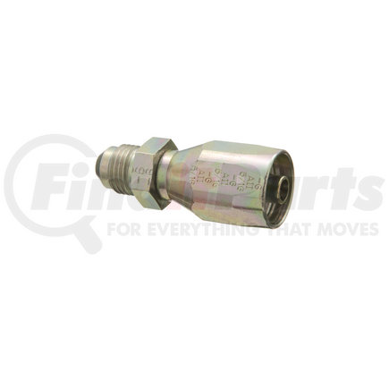 Weatherhead 24706N-506 247 N Series Hydraulic Coupling / Adapter - Male, 0.812" hex, 9/16-18 thread