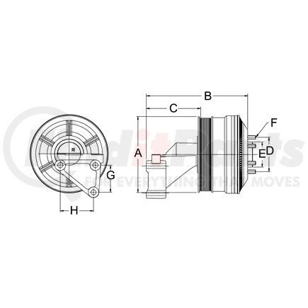 Horton 79A9057 DM Advantage Reman Fan Clutch