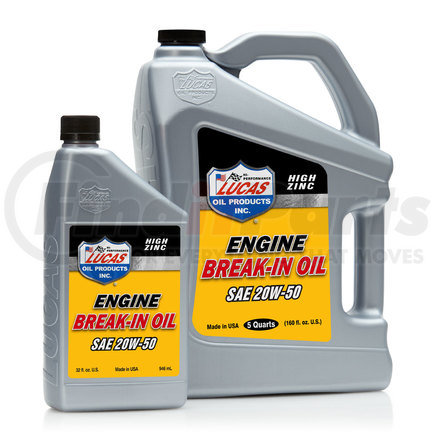 LUCAS OIL 10630 - sae 30wt break-in oil | sae 30wt break-in oil | engine oil