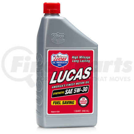 Lucas Oil 10179 Synthetic SAE 0W-30 Motor Oil