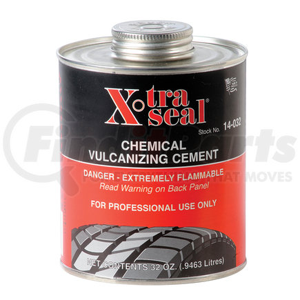 X-Tra Seal 14-032 Chemical Vulcanizing Cement (Flammable) 32 oz (945ml)