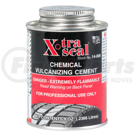 X-Tra Seal 14-008 Commercial 8 oz (236 ml) Vulcanizing Cement, Flammable