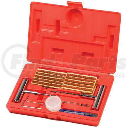 X-Tra Seal 12-356 Commercial Tire Repair Kit w/ 4” String Inserts, Chrome Handle Tools
