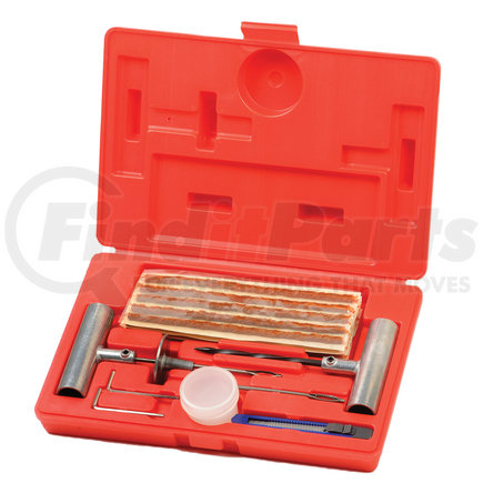 X-Tra Seal 12-357 Commercial Tire Repair Kit w/ 8” String Inserts, Metal Handle Tools