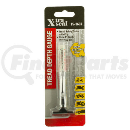 X-Tra Seal 15-3607 Carded Tread Depth Gauge