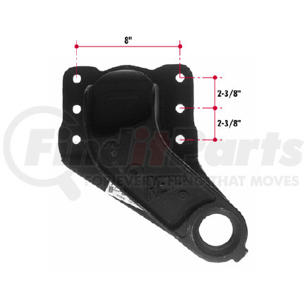 Triangle Suspension R134 Reyco RH Front Hanger