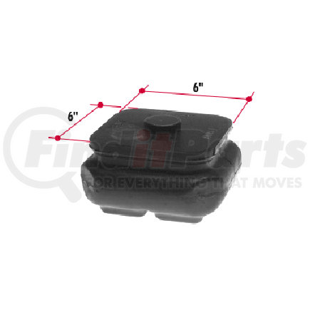 Triangle Suspension MP2 Mack Lower Insulator Pad