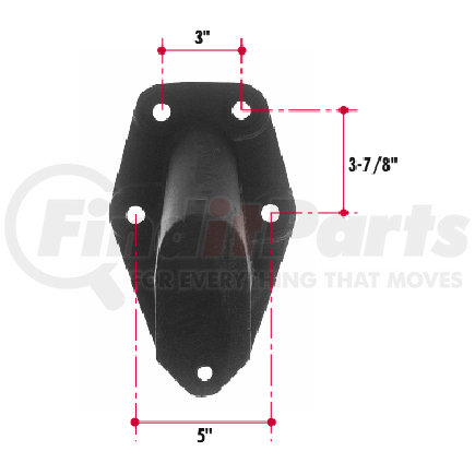 Triangle Suspension E616-75 Peterbilt Spring Hanger