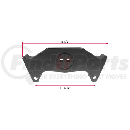 Triangle Suspension H101 Hutchens Equalizer with Bushing Cast