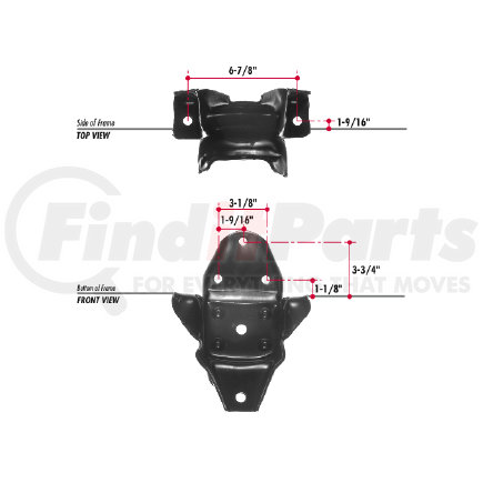 Triangle Suspension E751-22 GMC Spring Hanger