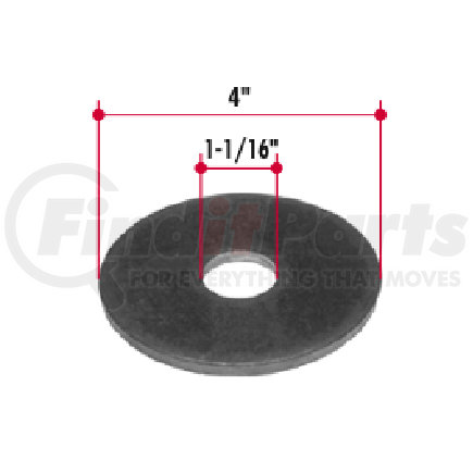 Triangle Suspension FR262 Equalizer Washer - Inner