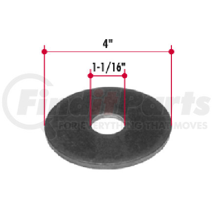 TRIANGLE SUSPENSION SYSTEMS CO. FR262 - equalizer washer - inner