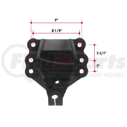 Triangle Suspension E685-43 Ford Spring Hanger (LH)