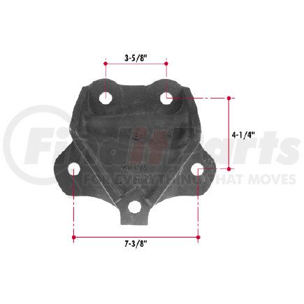 Triangle Suspension E686-43 Ford Spring Hanger (RH)