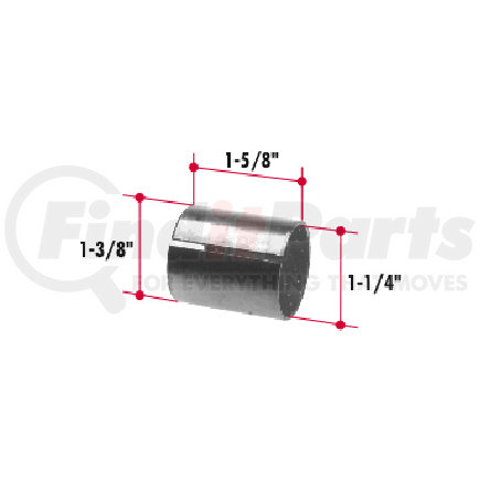 Triangle Suspension BT185 Bi-Metal Bushing (1-3/8 x 1-1/4 x 1-5/8)