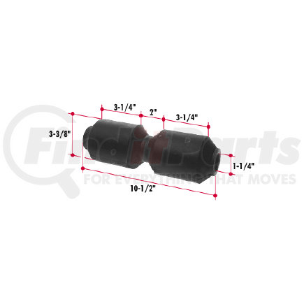 Triangle Suspension HT216 Hendrickson Aux. Pivot Beam Bushing