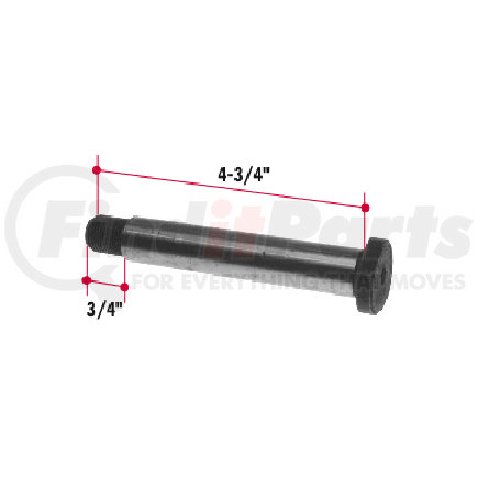 Triangle Suspension B1097-43 Ford Shackle Bolts