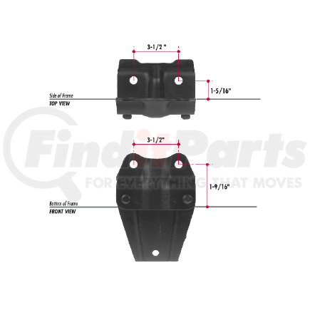 Triangle Suspension E432-43 Ford Spring Hanger